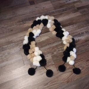 VINTAGE- Handmade 100% Angora Rabbit Stolel